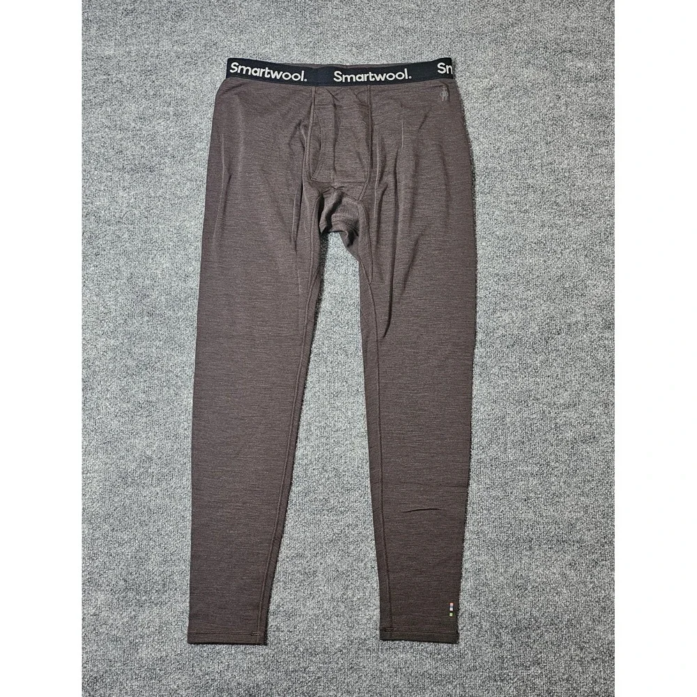 Men's SMARTWOOL Classic Thermal Merino Base Layer Bottoms XL‎ Shale Heather
